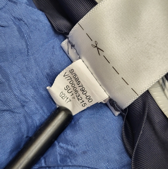 Banana Republic Womens Pants Blue Ankle Crop Avery Mid Rise Linen Size 12 - Picture 8 of 8